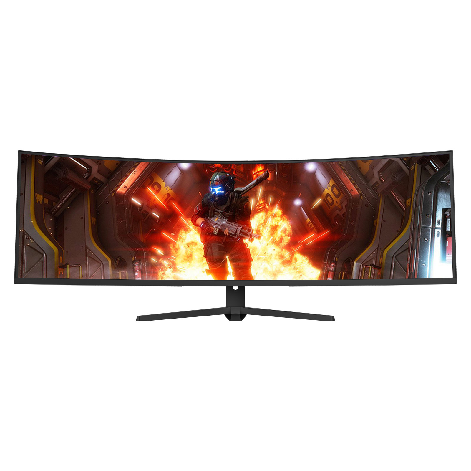 Gaming Monitor Curved - R3800 Curved 49-Inch Gaming Monitor with