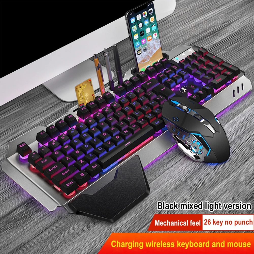 K680 Rechargeable 2.4G wireles - đánh giá và giá Esports Gaming Keyboard And Mouse