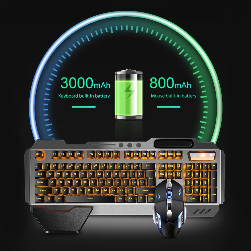 K680 Rechargeable 2.4G wireles - đánh giá và giá Esports Gaming Keyboard And Mouse