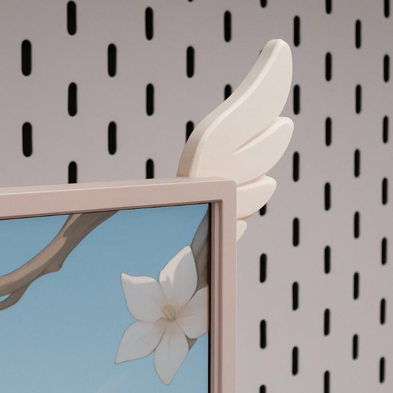 1Pair 3D Printed Monitor Wings - đánh giá và giá Esports Gaming Monitor