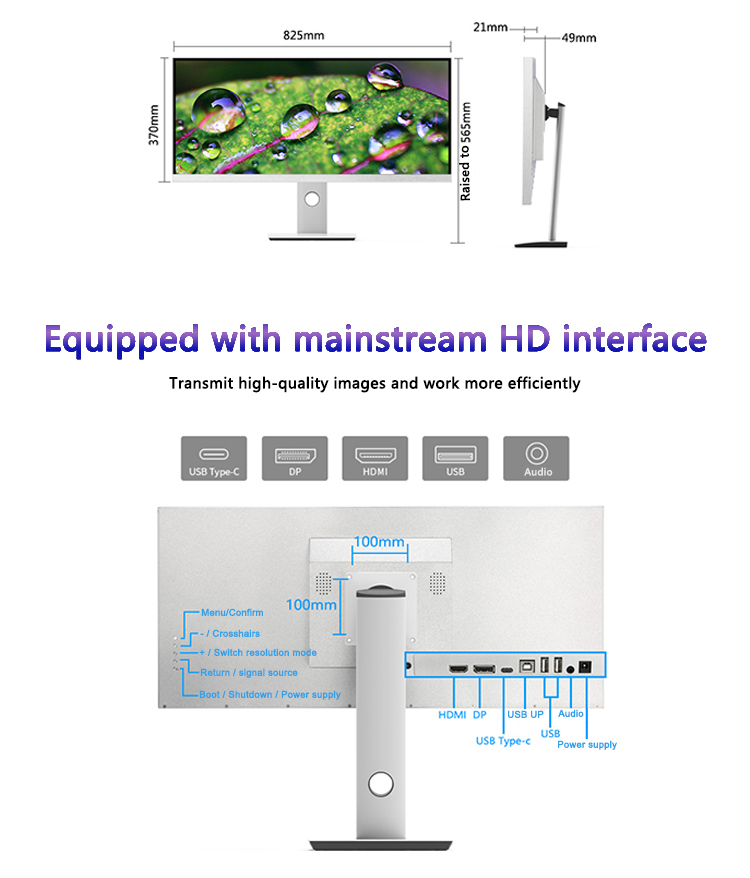 34inch 4K/5K 21:9 Ultra-wide H - đánh giá và giá Esports Gaming Monitor