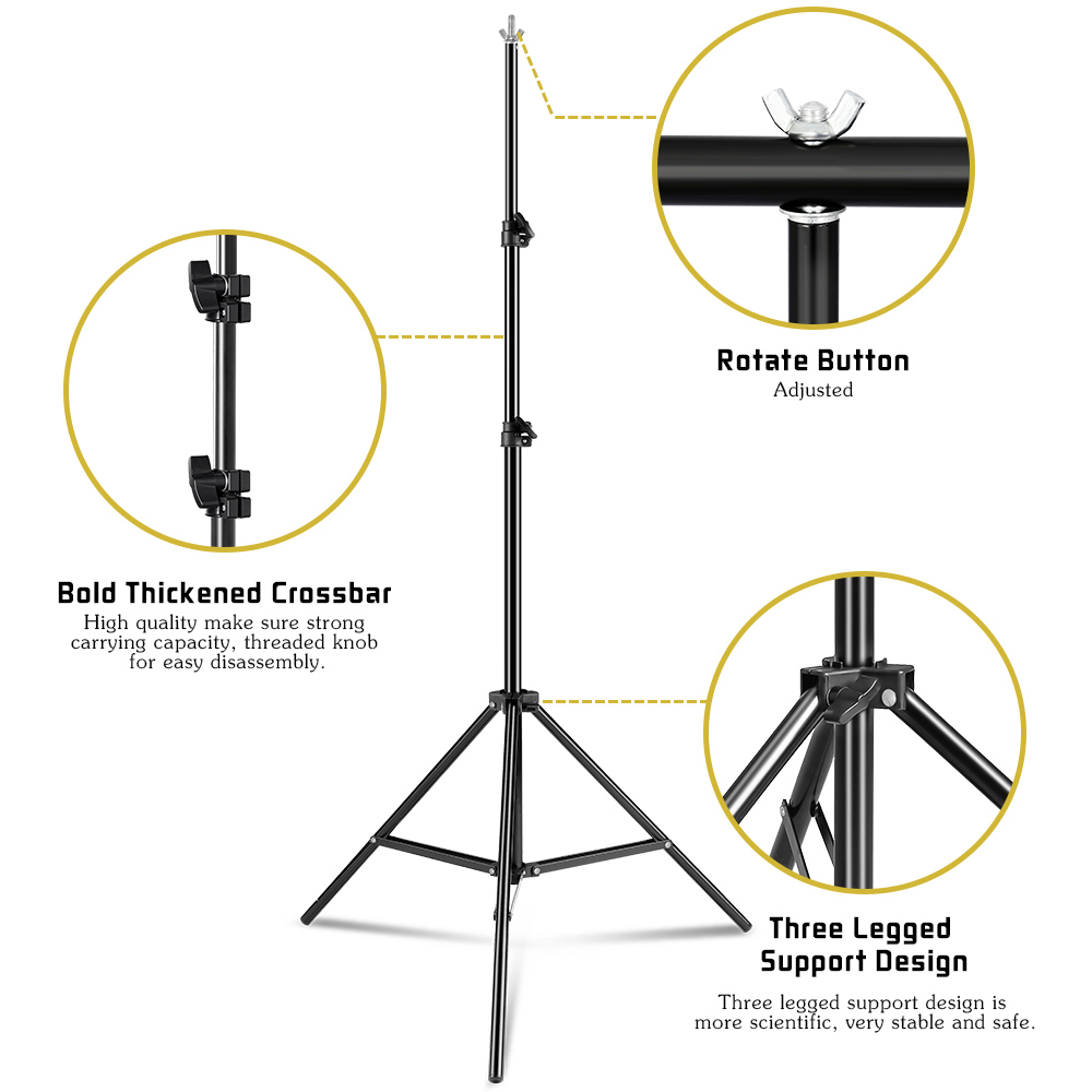T Hình Nền Chụp Ảnh Chân Đế Có - đánh giá và giá Green Screen Collapsible