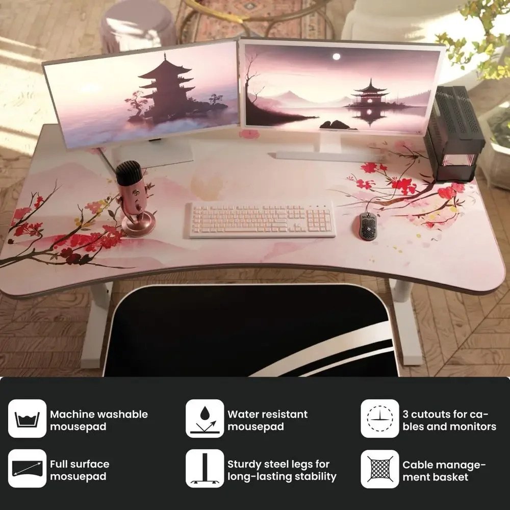Curved Gaming and Office Desk  - đánh giá và giá Gaming Monitor Curved