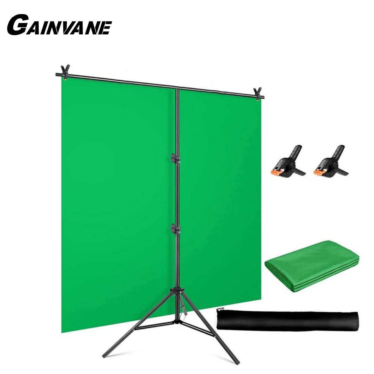 T-Shape Backdrop Stand Kit wit - đánh giá và giá Green Screen Collapsible