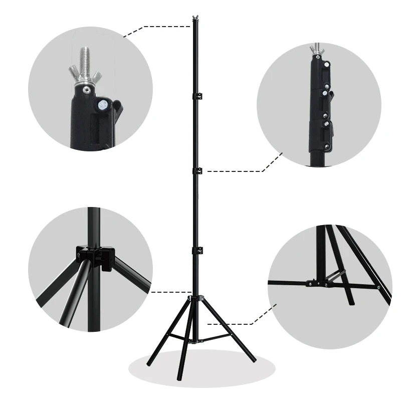 T-Shape Backdrop Stand Kit wit - đánh giá và giá Green Screen Collapsible