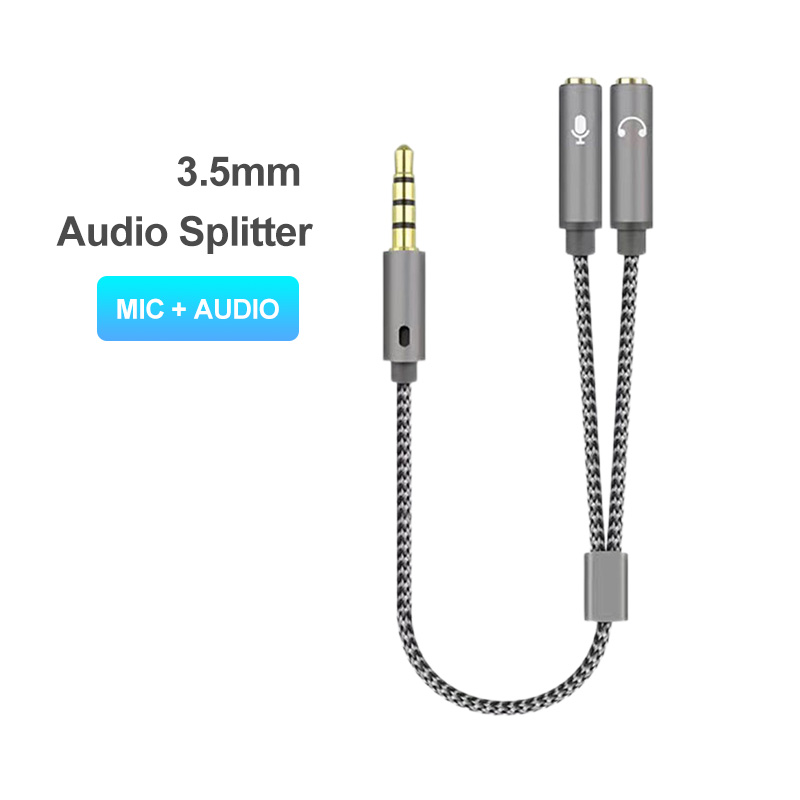 Headset Splitter 3.5mm Audio+M - đánh giá và giá Esports Gaming Splitter