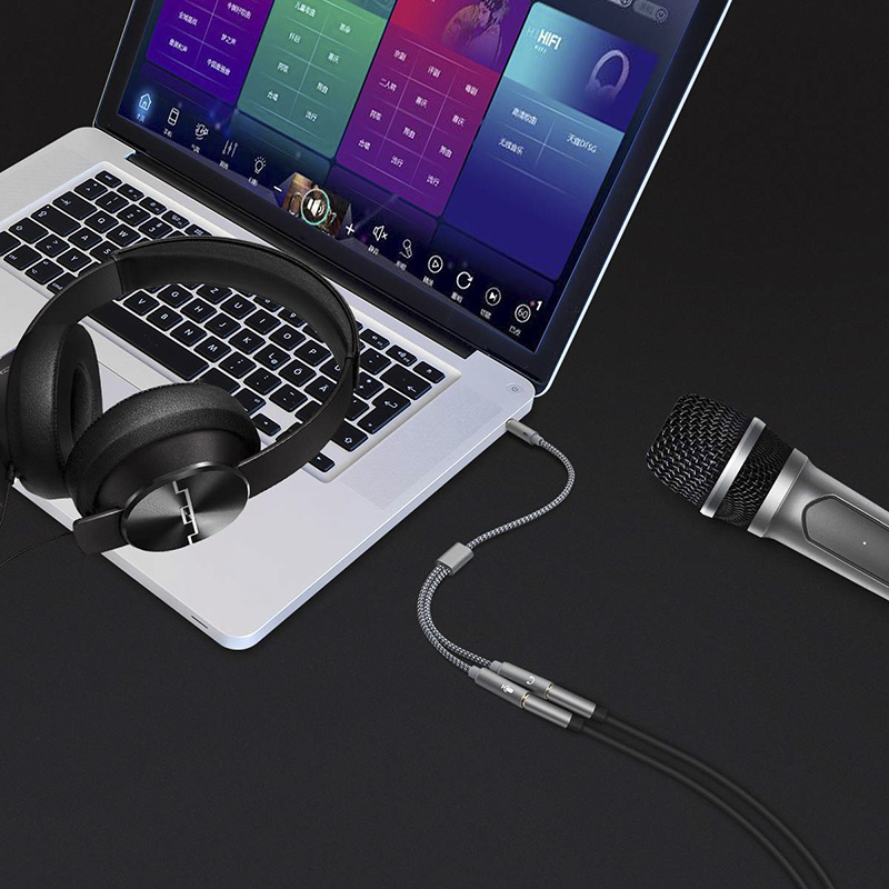 Headset Splitter 3.5mm Audio+M - đánh giá và giá Esports Gaming Splitter
