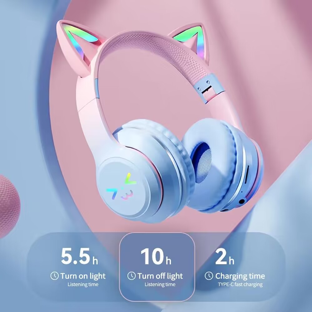 RGB Glow Earphones Wireless Ea - đánh giá và giá Esports Gaming Monitor