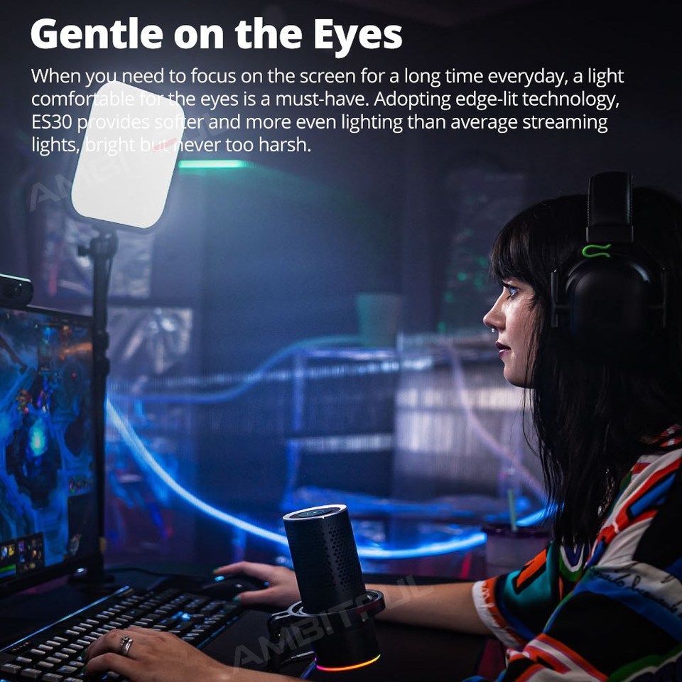 Godox LED Gaming Light ES30 E- - đánh giá và giá Esports Gaming Photo