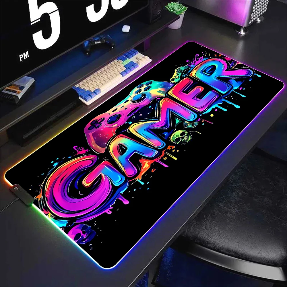 RGB Neon Gaming Controller Art - đánh giá và giá Esports Gaming Keyboard And Mouse