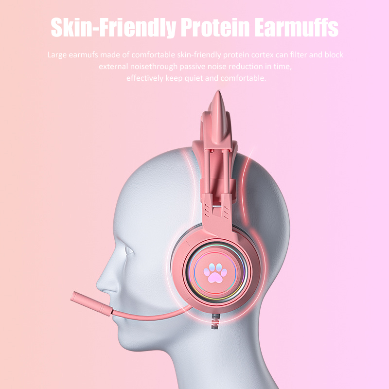 Cute Cat Ear Gaming Headphones - đánh giá và giá Esports Gaming Monitor