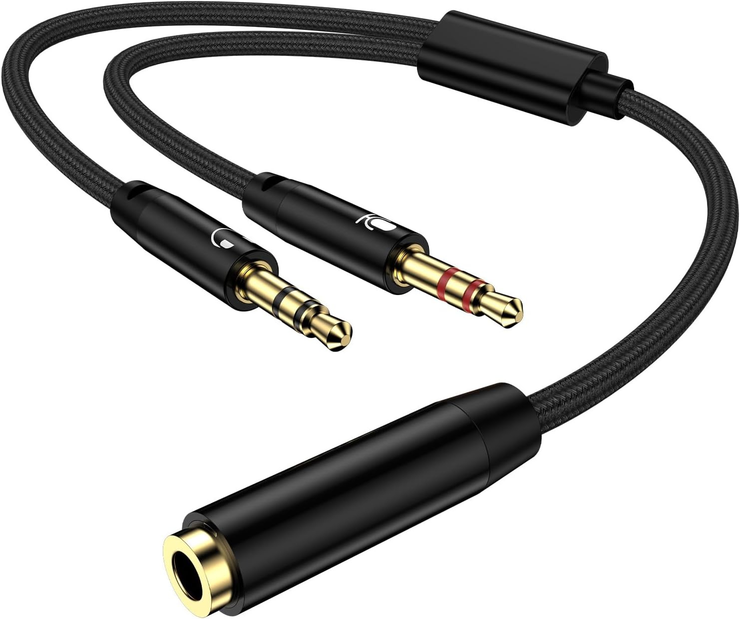 3.5mm Headphone Mic Splitter 1 - đánh giá và giá Esports Gaming Splitter