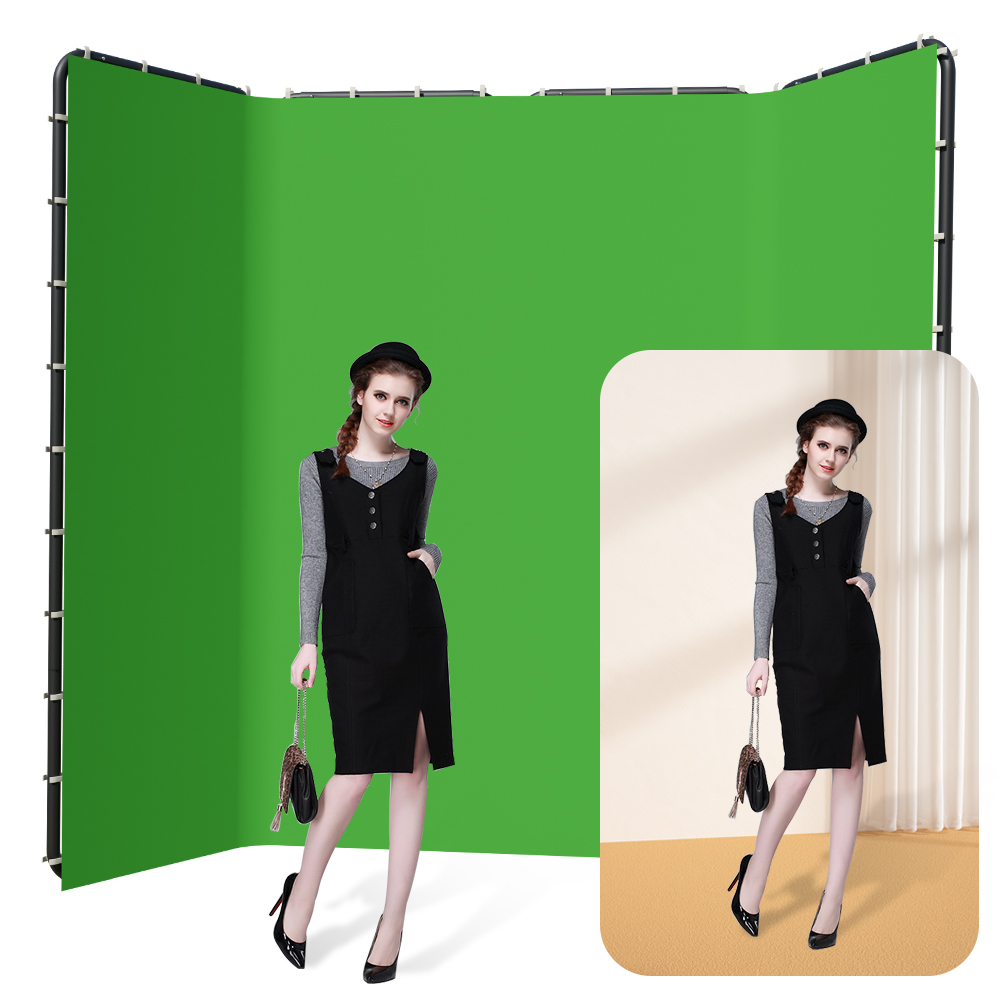 SH 240x400cm Background Stand  - đánh giá và giá Green Screen Collapsible