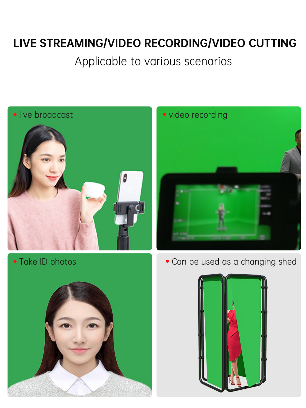 SH 240x400cm Background Stand  - đánh giá và giá Green Screen Collapsible
