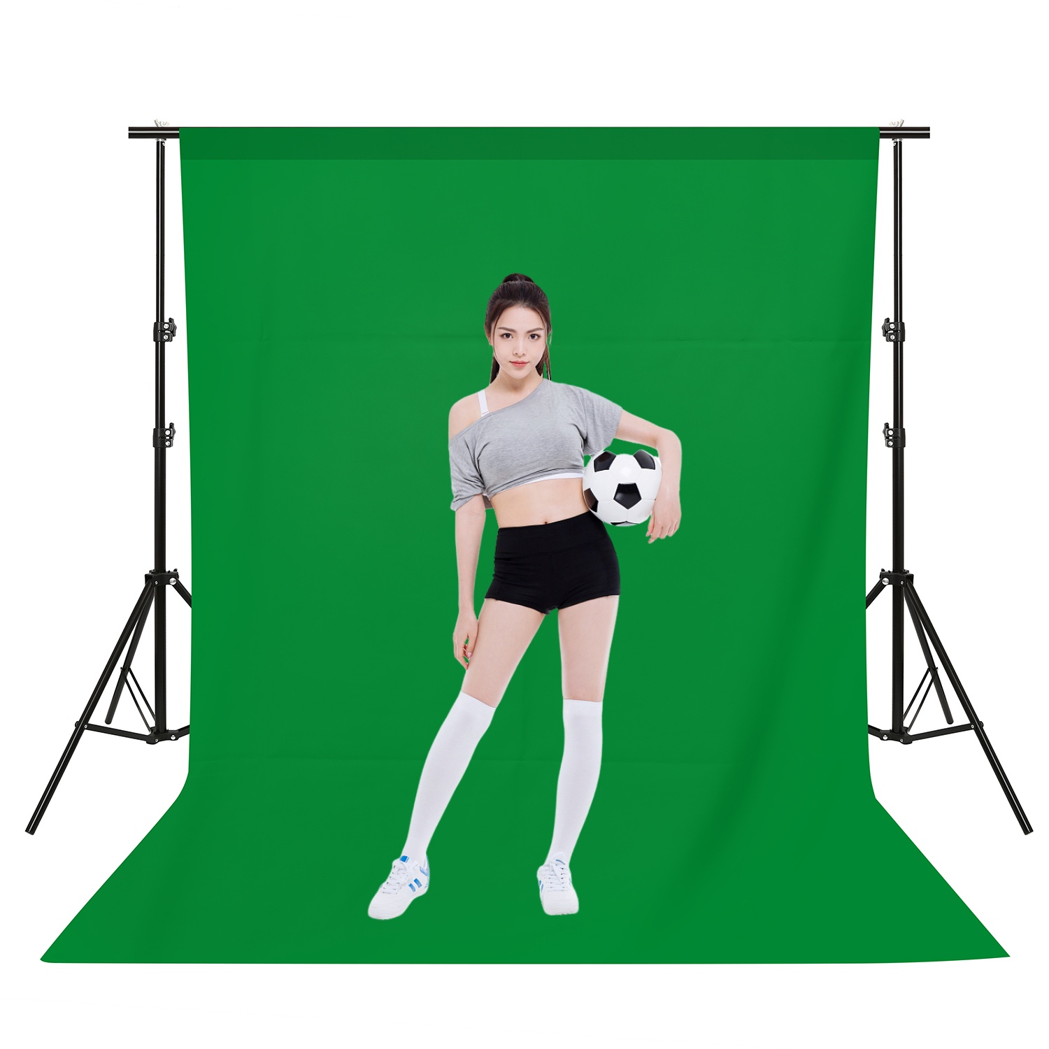 Photography Background Backdro - đánh giá và giá Green Screen Collapsible