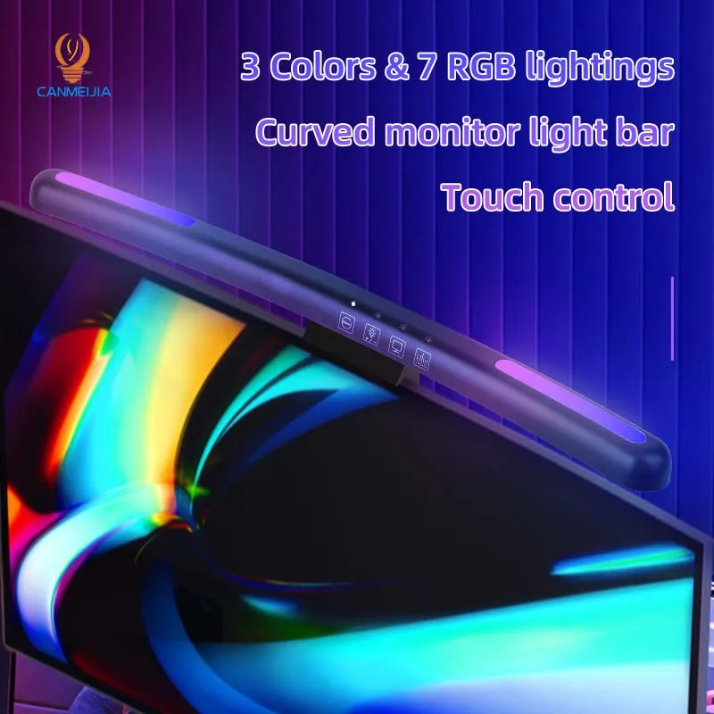 Curved LED Monitor Light Bar U - đánh giá và giá Gaming Monitor Curved